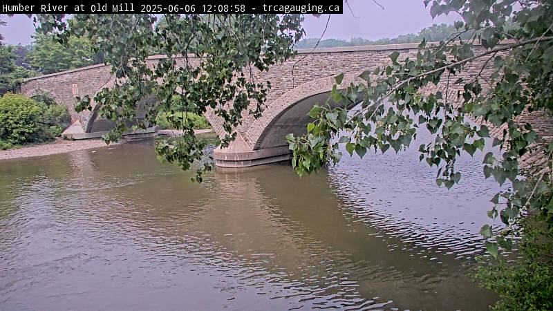 Humber River - Old Mill Bridge webcam